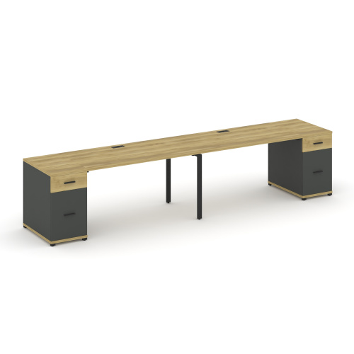 Бенч-система на 2 места с 2 опорными тумбами Concept CN.ORS-414 фото 4 Бенч-система на 2 места с 2 опорными тумбами Concept CN.ORS-414 фото 4