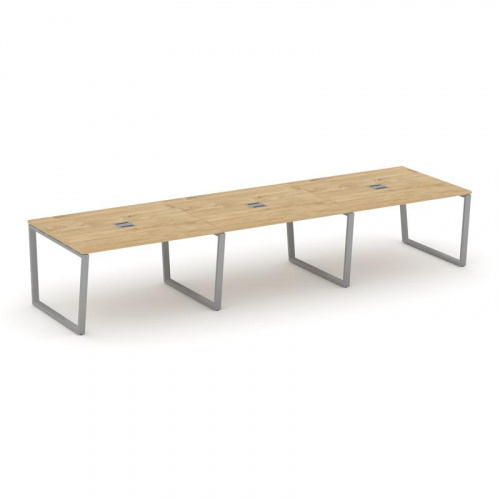 Style Project Стол переговорный SN-6T2.SPRG-054 Акация Лорка/Металл Антрацит/Заглушка Металл Антраци фото 2 Style Project Стол переговорный SN-6T2.SPRG-054 Акация Лорка/Металл Антрацит/Заглушка Металл Антраци фото 2