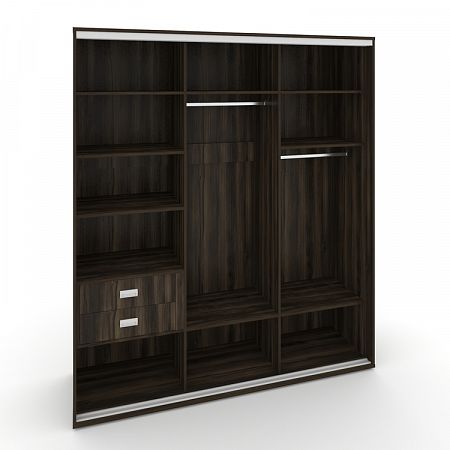 Корпус 3-х секционного шкафа высокого L=1769мм Maris SH.K3-2.1 K5