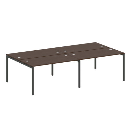 Бенч-система на 4 места на П-обр. м/к Metal System Quattro 40БП.СМ-4.3  фото 8