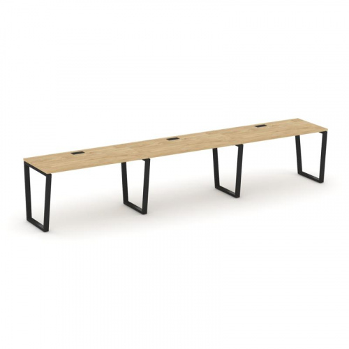 Style Project Рабочая станция 1 сторон. SN-6T2.ORS-033 Акация Лорка/Металл Антрацит/Заглушка Пластик Style Project Рабочая станция 1 сторон. SN-6T2.ORS-033 Акация Лорка/Металл Антрацит/Заглушка Пластик