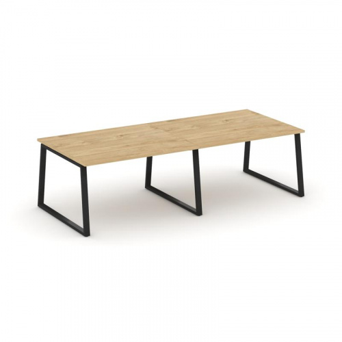Style Project Стол переговорный SN-6T1.SPRG-042.3 Акация Лорка/Металл Антрацит 2360*1180*750 Style Project Стол переговорный SN-6T1.SPRG-042.3 Акация Лорка/Металл Антрацит 2360*1180*750