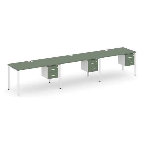 Бенч-система на 3 места с подвесными тумбами Concept CN.ORS-134 фото 5