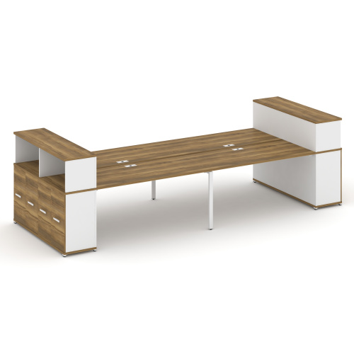 Бенч-система с опорными распашными шкафами Concept CN.DRS-272 фото 8 Бенч-система с опорными распашными шкафами Concept CN.DRS-272 фото 8