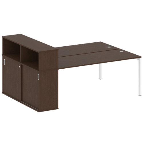 Бенч-система с шкафом-купе на П-обр. м/к Metal System Quattro 40БП.РС-СШК-2.5 фото 5 Бенч-система с шкафом-купе на П-обр. м/к Metal System Quattro 40БП.РС-СШК-2.5 фото 5