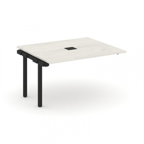 Style Project Проходной наб. элем. перег. стола SN-5P.NSPRG-032 Дуб Наварра/Металл Белый 1180*1180*7 фото 18