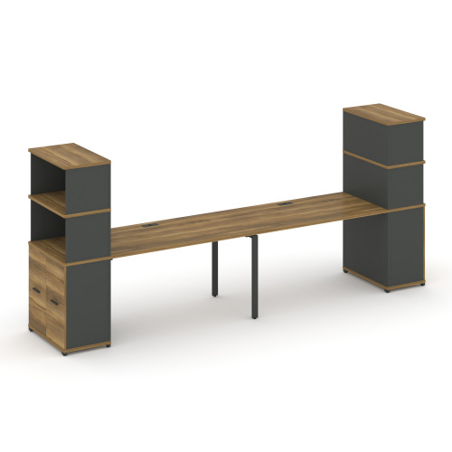 Бенч-система с опорными распашными шкафами Concept CN.ORS-232