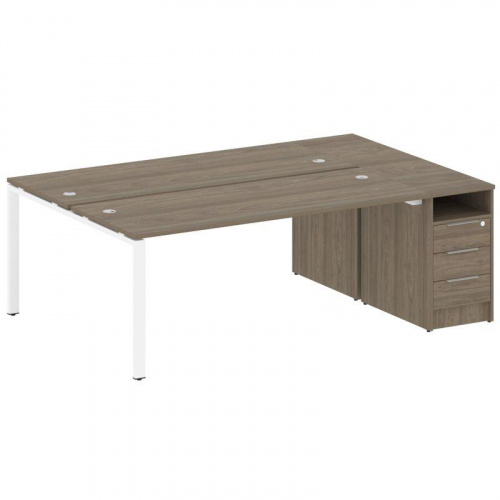 Бенч-система с тумбой на П-обр. м/к Metal System БП.РС-СТП-2.5