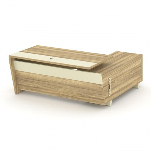 Стол руководителя с тумбой Corner COR.SRT-18 (L) фото 2