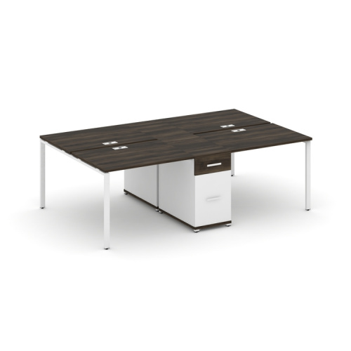 Бенч-система на 4 места с 1 опорной тумбой Concept CN.DRS-421 фото 10