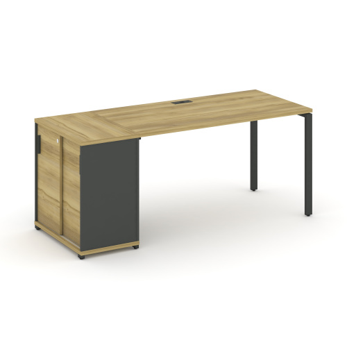 Стол офисный с опорным шкафом-купе Concept CN.SP-233 Стол офисный с опорным шкафом-купе Concept CN.SP-233