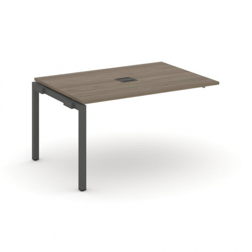 Style Project Проходной наб. элем. перег. стола SN-5P.NSPRG-002 Вяз Благородный/Металл Белый 1180*98 фото 12