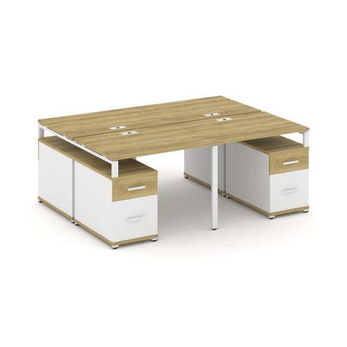 Бенч-система на 4 места с 2 опорными тумбами Concept CN.DRS-329 фото 11 Бенч-система на 4 места с 2 опорными тумбами Concept CN.DRS-329 фото 11