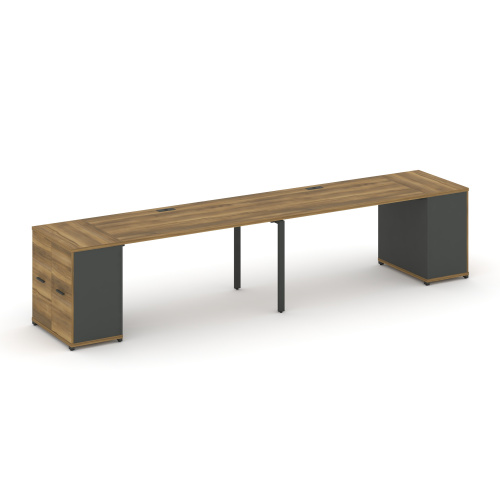 Бенч-система с опорными распашными шкафами Concept CN.ORS-218 Бенч-система с опорными распашными шкафами Concept CN.ORS-218