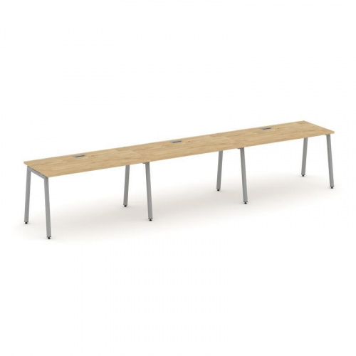 Style Project Рабочая станция 1 сторон. SN-4A.ORS-044 Дуб Наварра/Металл Антрацит 4740*700*750 фото 2