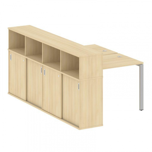 Бенч-система с шкафом-купе на П-обр. м/к Metal System БП.РС-СШК-4.1 фото 11 Бенч-система с шкафом-купе на П-обр. м/к Metal System БП.РС-СШК-4.1 фото 11