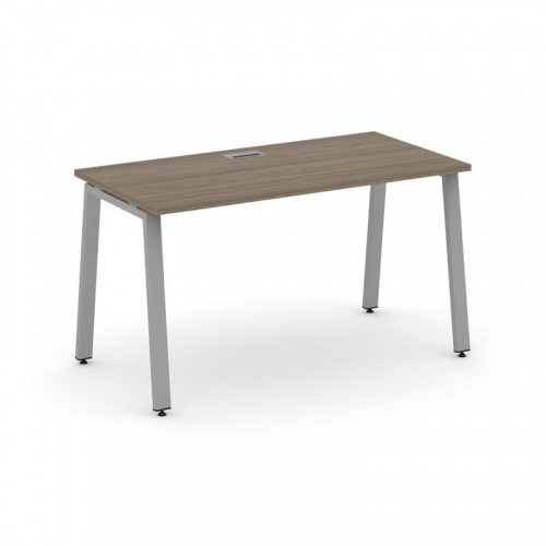 Style Project Стол письменный SN-6A.SP-004 Дуб Табак/Металл Белый 1580*600*750 фото 2