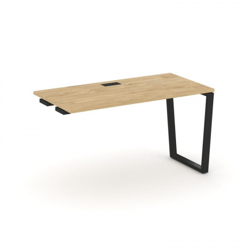 Style Project Стол-приставка к опор. элем. SN-6T2.OPRS-014 Акация Лорка/Металл Антрацит/Заглушка Пла Style Project Стол-приставка к опор. элем. SN-6T2.OPRS-014 Акация Лорка/Металл Антрацит/Заглушка Пла