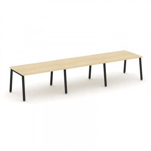 Style Project Стол переговорный SN-6A.SPRG-022.3 Белый/Металл Антрацит 3540*980*750 фото 3