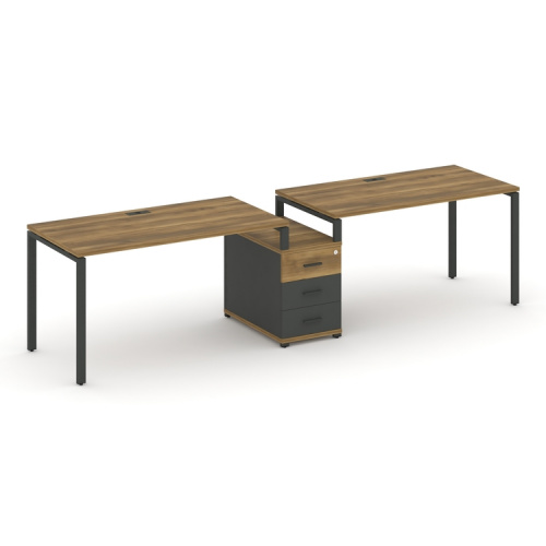 Бенч-система на 2 места с 1 опорной тумбой Concept CN.ORS-302 фото 3 Бенч-система на 2 места с 1 опорной тумбой Concept CN.ORS-302 фото 3