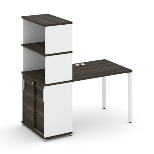 Стол офисный с опорным шкафом-купе Concept CN.SP-241 фото 2 Стол офисный с опорным шкафом-купе Concept CN.SP-241 фото 2