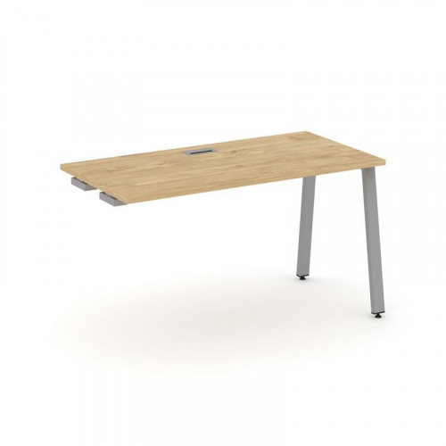 Style Project Стол-приставка к опор. элем. SN-6A.OPRS-022 Дуб Табак/Металл Белый 1180*800*750 фото 5