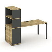 Стол офисный с опорным шкафом-купе Concept CN.SP-243
