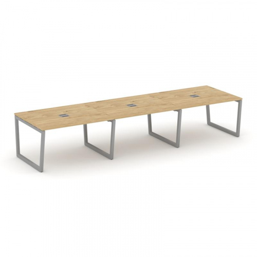 Style Project Стол переговорный SN-5T2.SPRG-054 Акация Лорка/Металл Антрацит/Заглушка Металл Антраци фото 2 Style Project Стол переговорный SN-5T2.SPRG-054 Акация Лорка/Металл Антрацит/Заглушка Металл Антраци фото 2