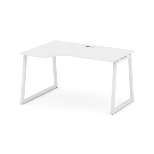 Style Project Стол рабочий эргоном. SN-4T1.SPA-011(L) Акация Лорка/Металл Антрацит/Заглушка Пластик фото 22