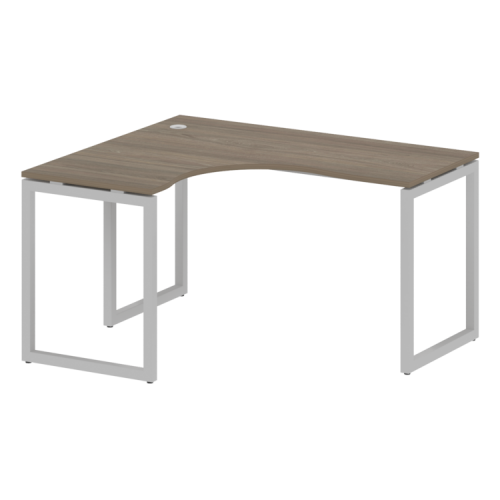 Стол криволинейный левый на О-обр. м/к Metal System Quattro 40БО.СА-3 (L)