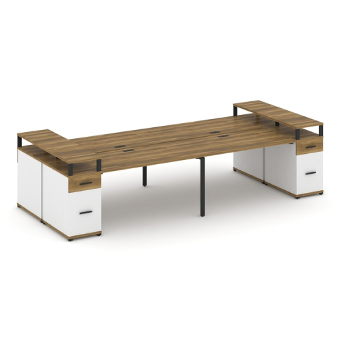 Бенч-система на 4 места с 2 опорными тумбами Concept CN.DRS-447 фото 7 Бенч-система на 4 места с 2 опорными тумбами Concept CN.DRS-447 фото 7