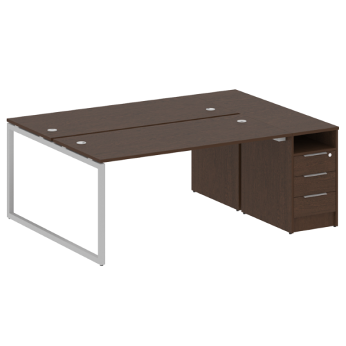 Бенч-система с тумбой на О-обр. м/к Metal System Quattro 40БО.РС-СТП-2.4 фото 6 Бенч-система с тумбой на О-обр. м/к Metal System Quattro 40БО.РС-СТП-2.4 фото 6