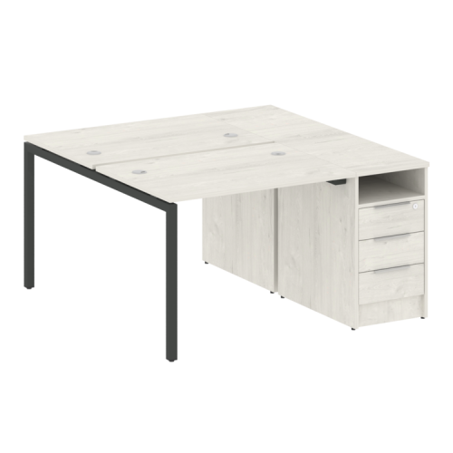 Бенч-система с тумбой на П-обр. м/к Metal System Quattro 40БП.РС-СТП-2.1 фото 8 Бенч-система с тумбой на П-обр. м/к Metal System Quattro 40БП.РС-СТП-2.1 фото 8