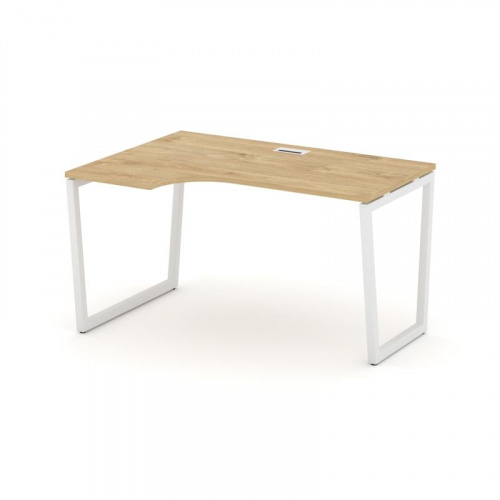 Style Project Стол рабочий эргоном. SN-4T2.SPA-011(L) Акация Лорка/Металл Антрацит/Заглушка Пластик фото 3 Style Project Стол рабочий эргоном. SN-4T2.SPA-011(L) Акация Лорка/Металл Антрацит/Заглушка Пластик фото 3