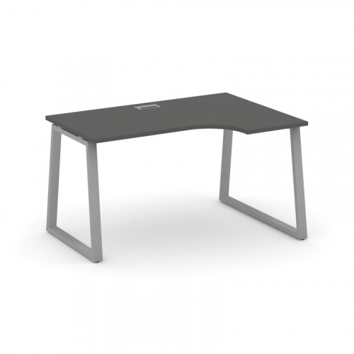 Style Project Стол рабочий эргоном. SN-6T1.SPA-002(R) Акация Лорка/Металл Антрацит/Заглушка Пластик фото 18