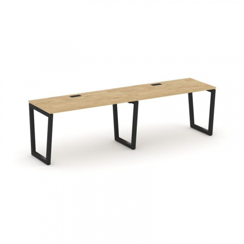 Style Project Рабочая станция 1 сторон. SN-5T2.ORS-013 Акация Лорка/Металл Антрацит/Заглушка Пластик Style Project Рабочая станция 1 сторон. SN-5T2.ORS-013 Акация Лорка/Металл Антрацит/Заглушка Пластик