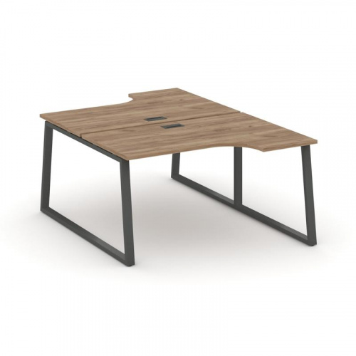 Style Project Рабочая станция эргоном. SN-6T1.DRPA-012 Акация Лорка/Металл Антрацит/Заглушка Пластик фото 23