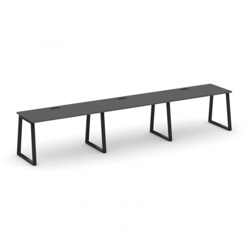 Style Project Рабочая станция 1 сторон. SN-6T1.ORS-053 Акация Лорка/Металл Антрацит/Заглушка Пластик фото 5 Style Project Рабочая станция 1 сторон. SN-6T1.ORS-053 Акация Лорка/Металл Антрацит/Заглушка Пластик фото 5