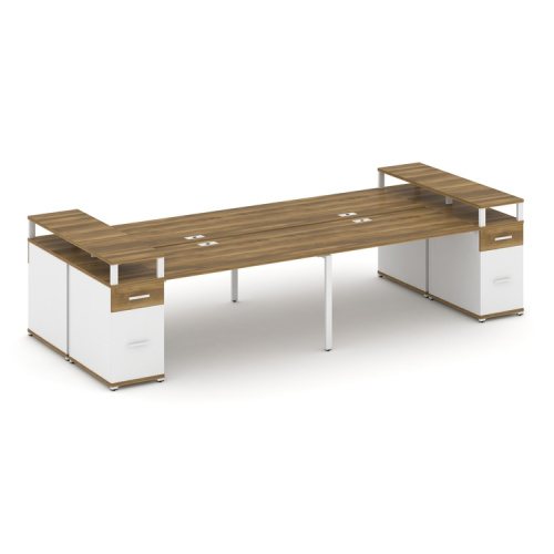 Бенч-система на 4 места с 2 опорными тумбами Concept CN.DRS-447 фото 8 Бенч-система на 4 места с 2 опорными тумбами Concept CN.DRS-447 фото 8