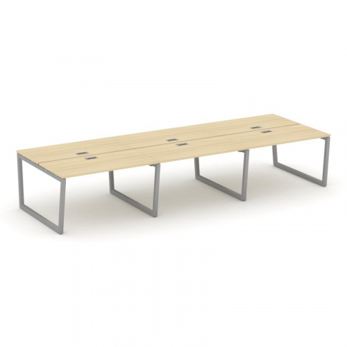 Style Project Рабочая станция 2-х сторон. SN-5T2.DRS-081 Акация Лорка/Металл Антрацит/Заглушка Пласт фото 20