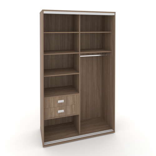 Корпус 2-х секционного шкафа высокого L=1300мм Maris SH.K2-3.1 K6 фото 6