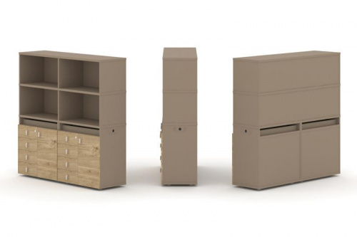 Тумба офисная (Набор №4.) Estetica ES.NB.2V-4 фото 2