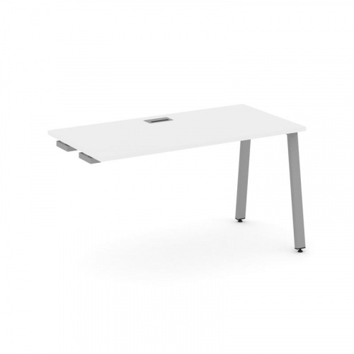 Style Project Стол-приставка к опор. элем. SN-6A.OPRS-022 Дуб Табак/Металл Белый 1180*800*750 фото 12