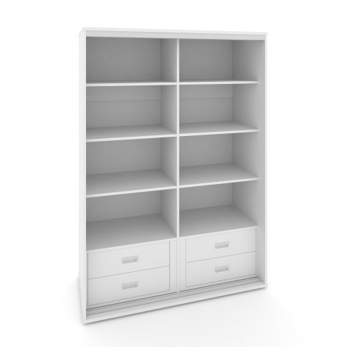 Корпус 2-х секционного шкафа низкого L=1600мм Maris SH.K2-6.2 K6 фото 2 Корпус 2-х секционного шкафа низкого L=1600мм Maris SH.K2-6.2 K6 фото 2