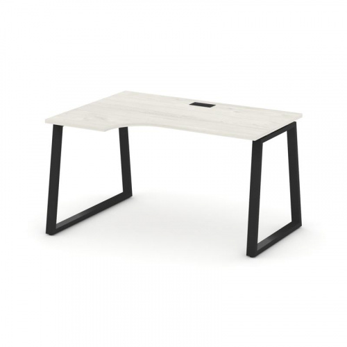 Style Project Стол рабочий эргоном. SN-6T1.SPA-011(L) Акация Лорка/Металл Антрацит/Заглушка Пластик фото 7 Style Project Стол рабочий эргоном. SN-6T1.SPA-011(L) Акация Лорка/Металл Антрацит/Заглушка Пластик фото 7