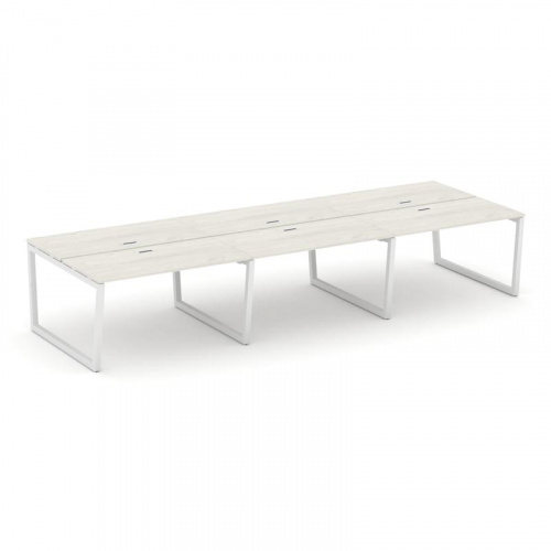 Style Project Рабочая станция 2-х сторон. SN-5T2.DRS-081 Акация Лорка/Металл Антрацит/Заглушка Пласт фото 13