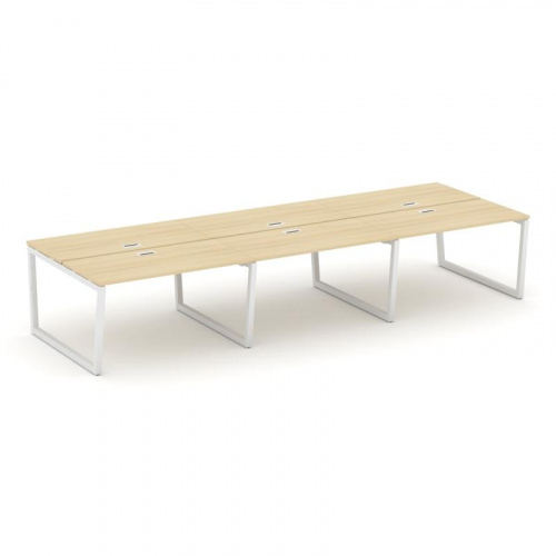 Style Project Рабочая станция 2-х сторон. SN-5T2.DRS-081 Акация Лорка/Металл Антрацит/Заглушка Пласт фото 21