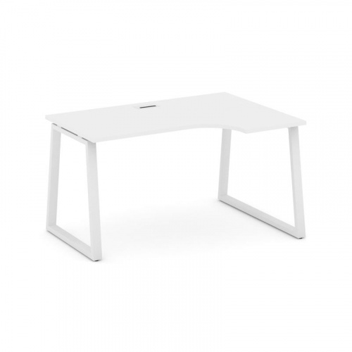 Style Project Стол рабочий эргоном. SN-6T1.SPA-002(R) Акация Лорка/Металл Антрацит/Заглушка Пластик фото 17