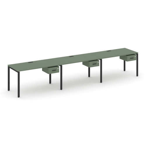 Бенч-система на 3 места с подвесными тумбами Concept CN.ORS-130 Бенч-система на 3 места с подвесными тумбами Concept CN.ORS-130