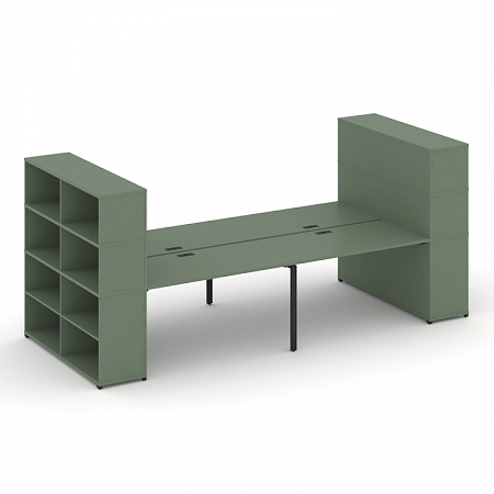 Бенч-система с опорными стеллажами Concept CN.DRS-259